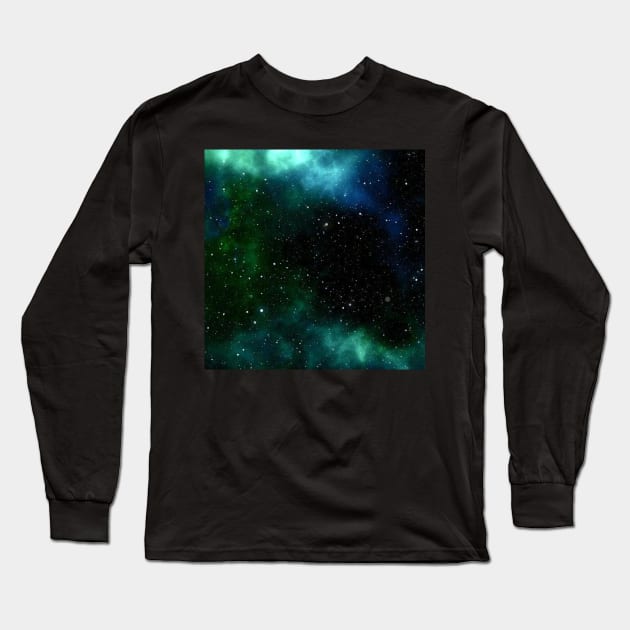 Night sky Long Sleeve T-Shirt by Kaalpanikaa